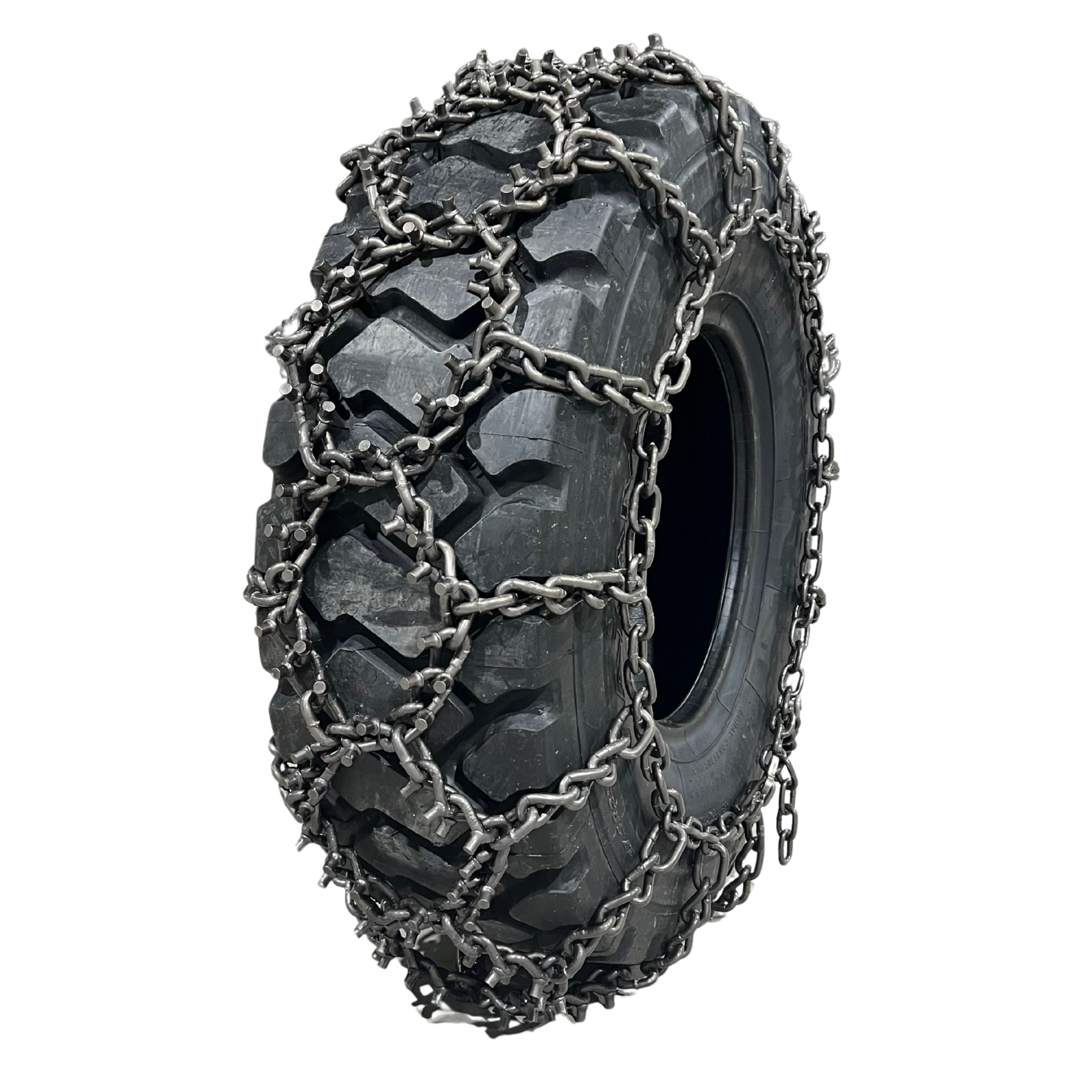 Ultra CT - ConTrac Studded Single Diamond Chain - Construction Version