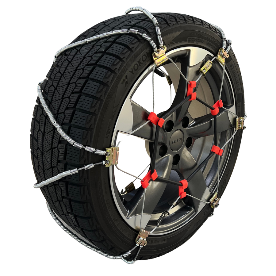 Ultra Z Lite Diagonal 9.7mm Cable Tire Chain With Tensioner - Passenger