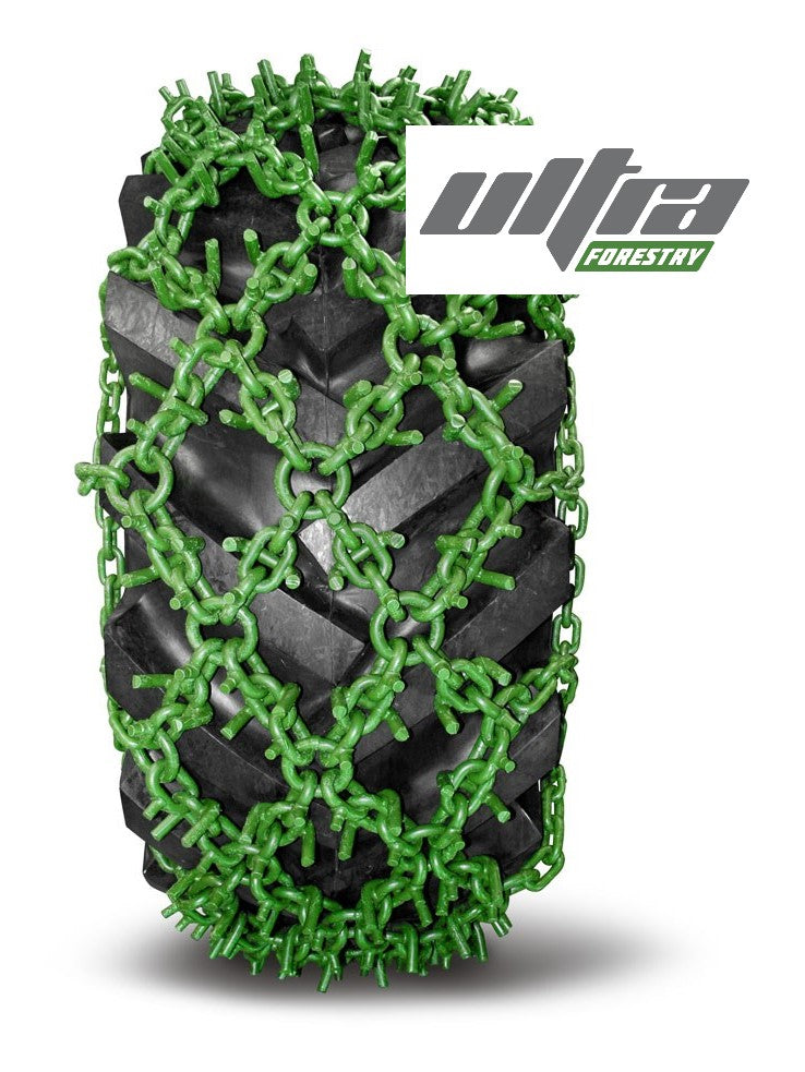Ultra Forestry Double Diamond Heavy U Skidder Chain - 20mm & 22mm