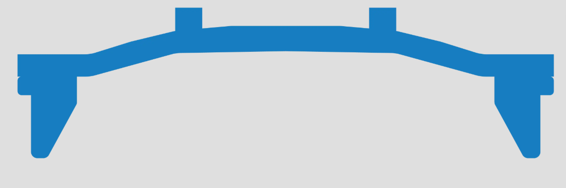 Ultra Forestry Tracks UNHD Forwarder/ Skidder - 30mm Connectors