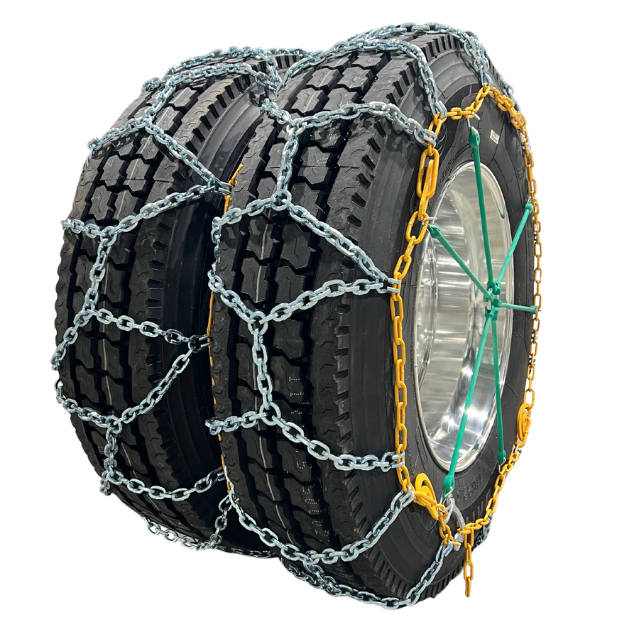 Ultra EQ Euro Square Link Single Tire Chain with Cams - 5.5mm - EQ743C