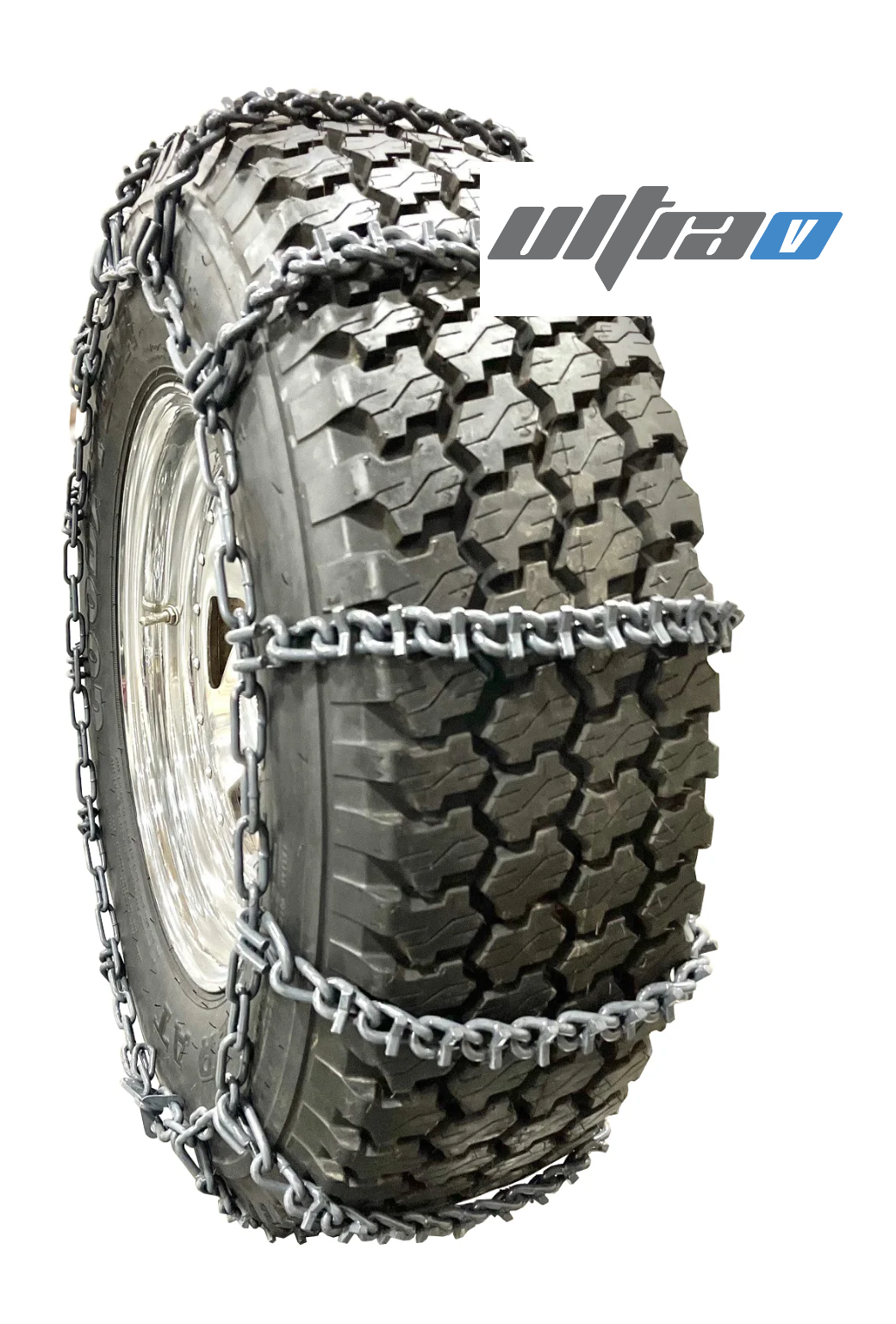 Ultra V-Bar Canadian Spec Single Tire Chain With Cam Locks - Light Truck - 7mm