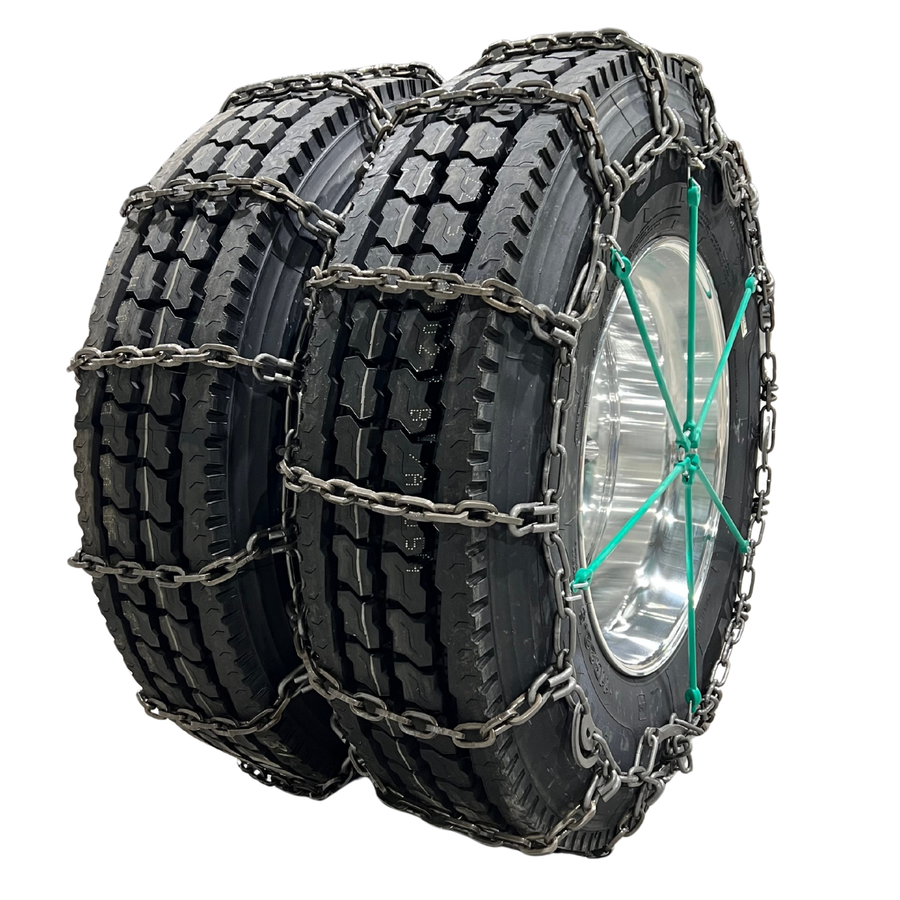 Ultra SQ Square Link Triple Tire Chain With Cam Locks - 7mm