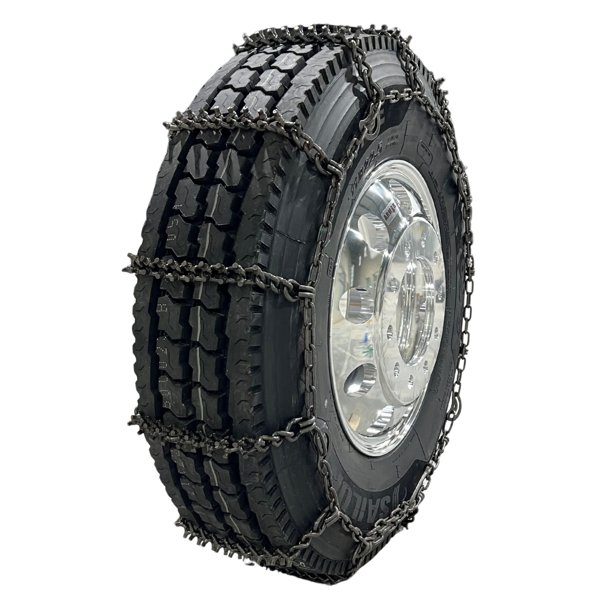 Ultra S Studded Single Super Light Tire Chain With Cam Locks - 7mm