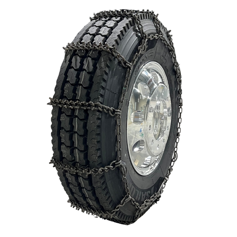 Ultra S Studded Single Super Light Tire Chain With Cam Locks - 7mm