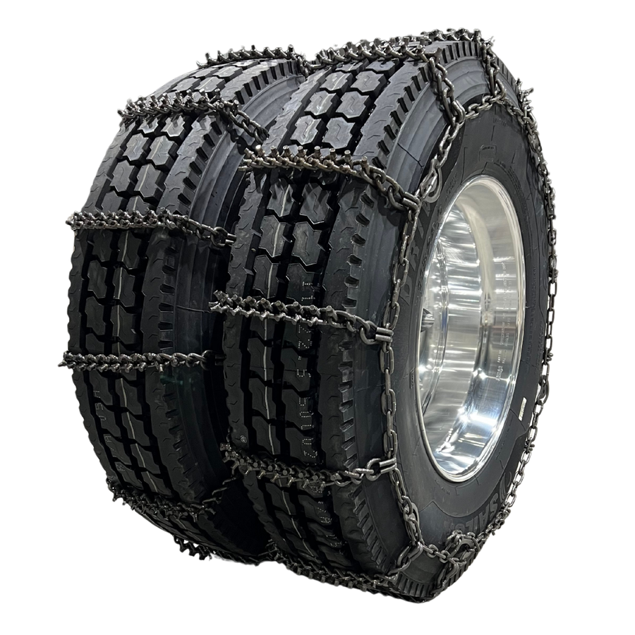 Ultra S Studded Triple Super Light Tire Chain With Cam Locks - 7mm