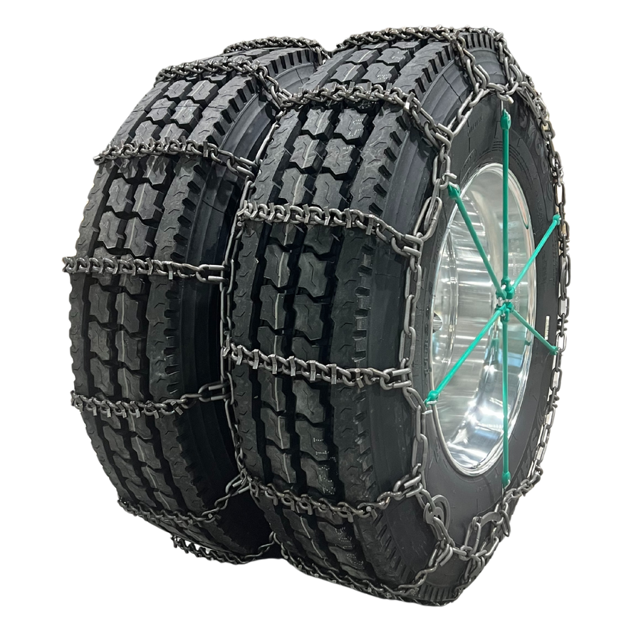 Ultra V-bar Triple Tire Chain With Cam Locks - 7mm - Commercial Truck