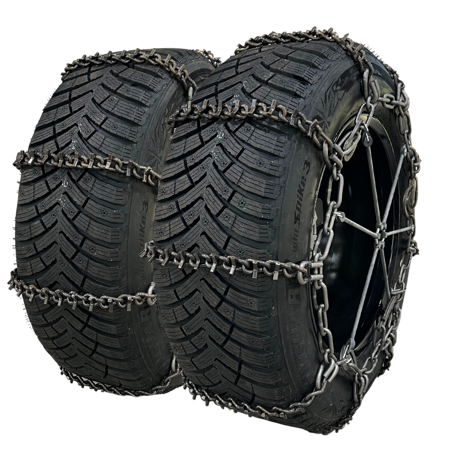 Ultra V-Bar Canadian Spec Triple Tire Chain With Cam Locks - Light Truck - 7mm