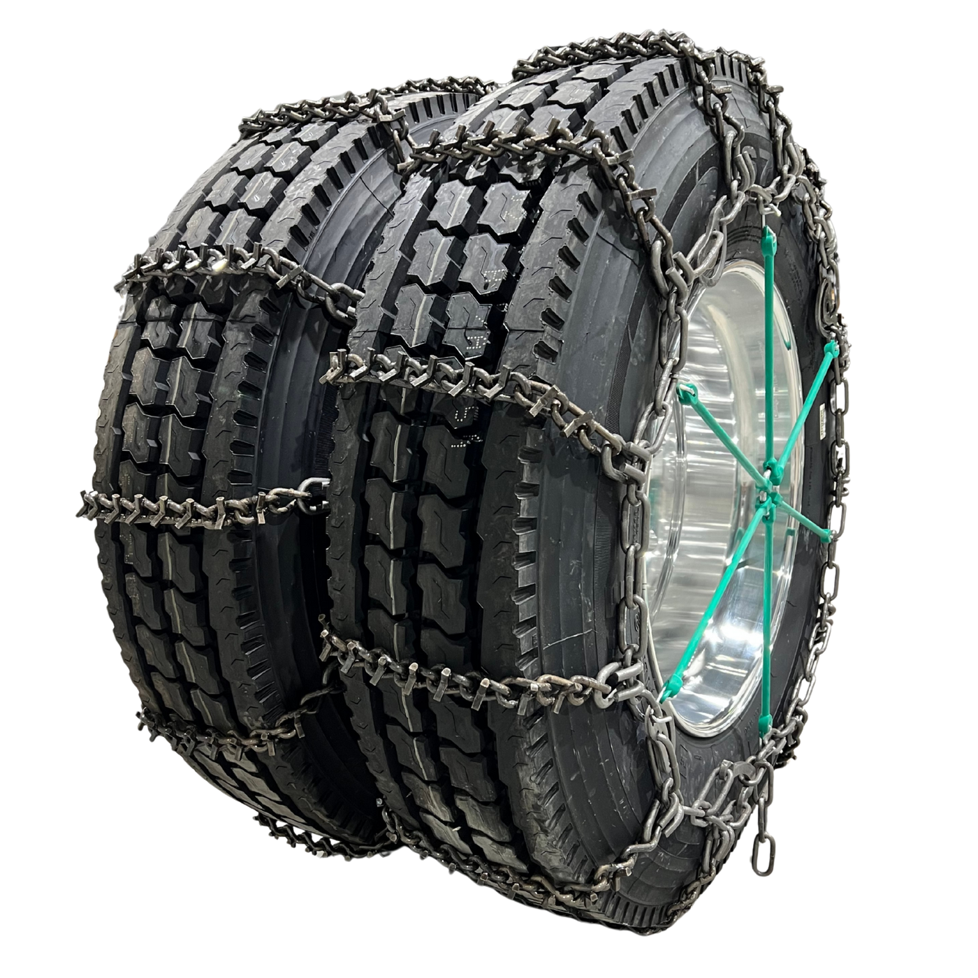 Ultra V-bar Canadian Spec Triple Tire Chain with Cams - 8mm - Commercial Truck