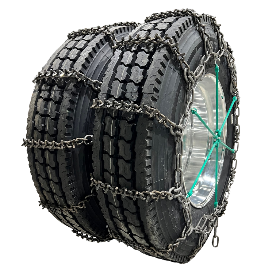 Ultra V-bar Canadian Spec Triple Tire Chain with Cams - 8mm - Commercial Truck