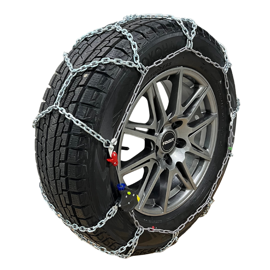 Ultra X Series Lite 3.8mm Square Link Euro Hoop Chain With Auto Tightening System - SUV/CUV/LT