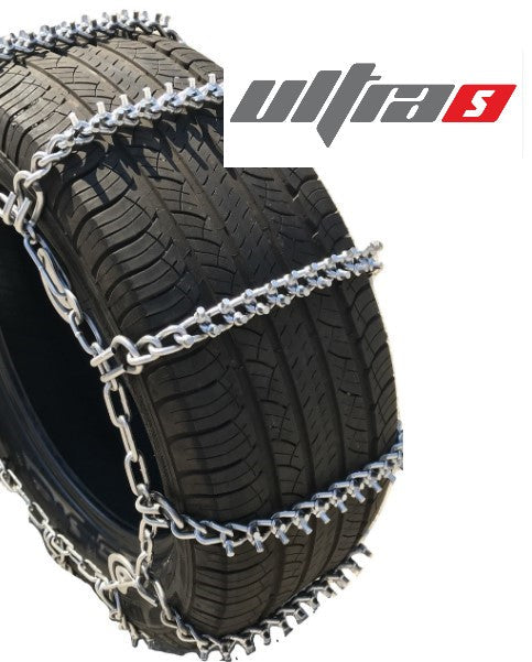 Ultra S Studded Single Tire Chain with Cams - Light Truck - 7mm - ST322C