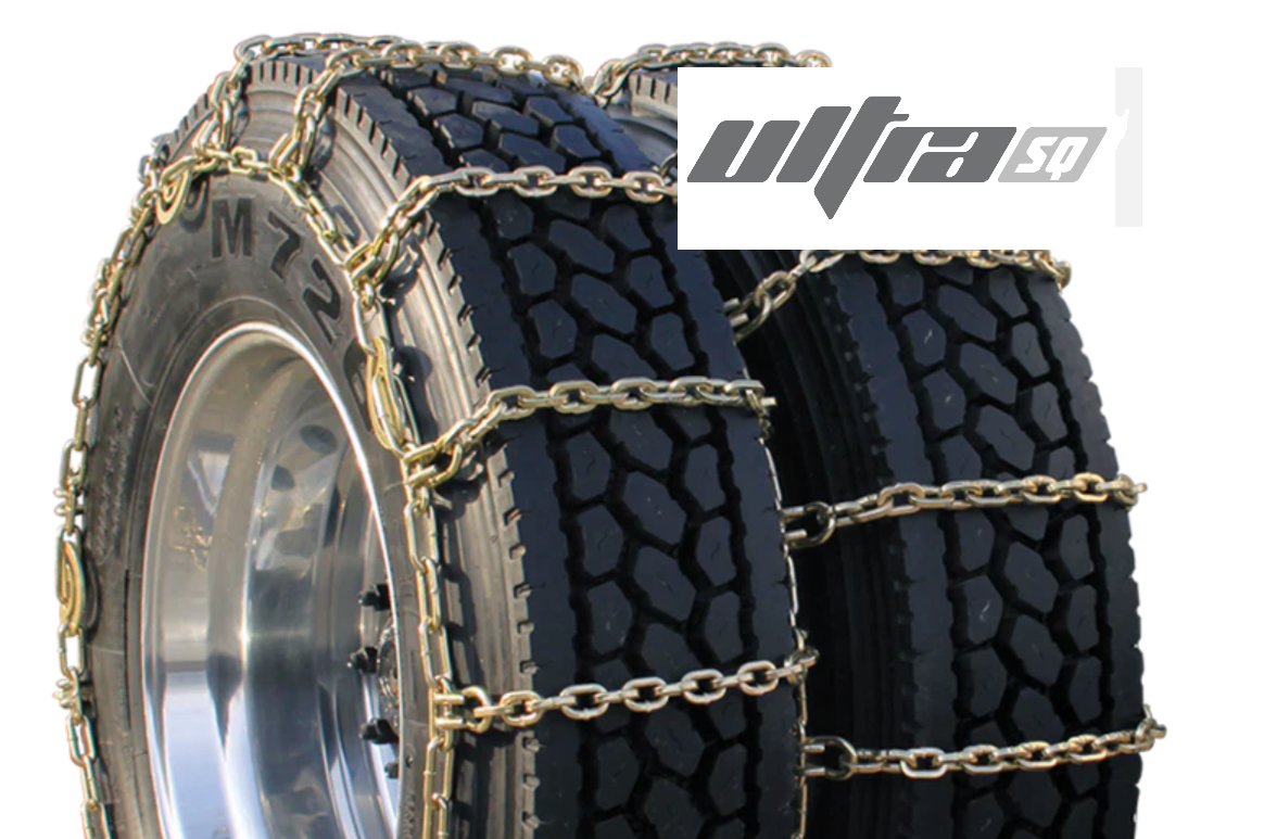 Ultra SQ Square Link Triple Tire Chain with Cams - 7mm - SQ4149C